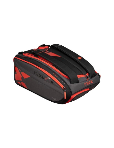Paletero Nox AT10 XXL Negro Rojo | Ofertas de pádel